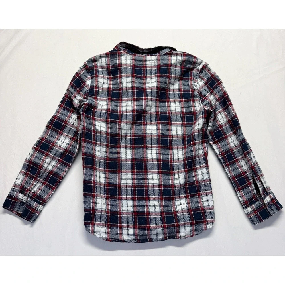 Levi's Flannel Shirt Boys‎ Medium (10-12) Multicolor Plaid Button Up Streetwear